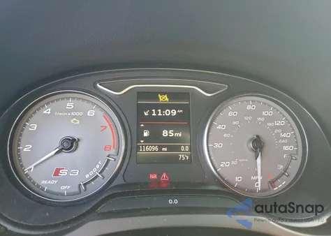 2016 Audi S3 Premium Plus z USA, uszkodzony, nr VIN WAUB1GFF3G1050354